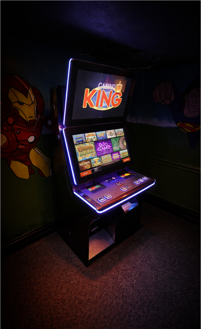 18+ GAMBLING MACHINES
